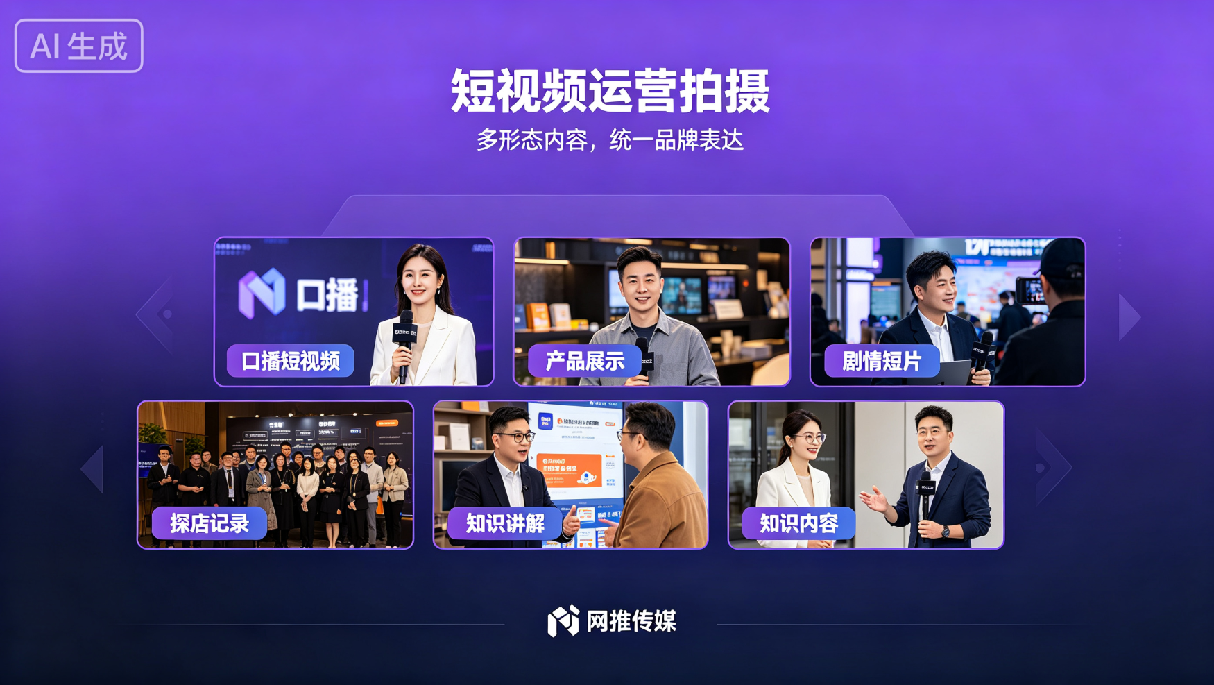 网推传媒短视频运营服务案例展示