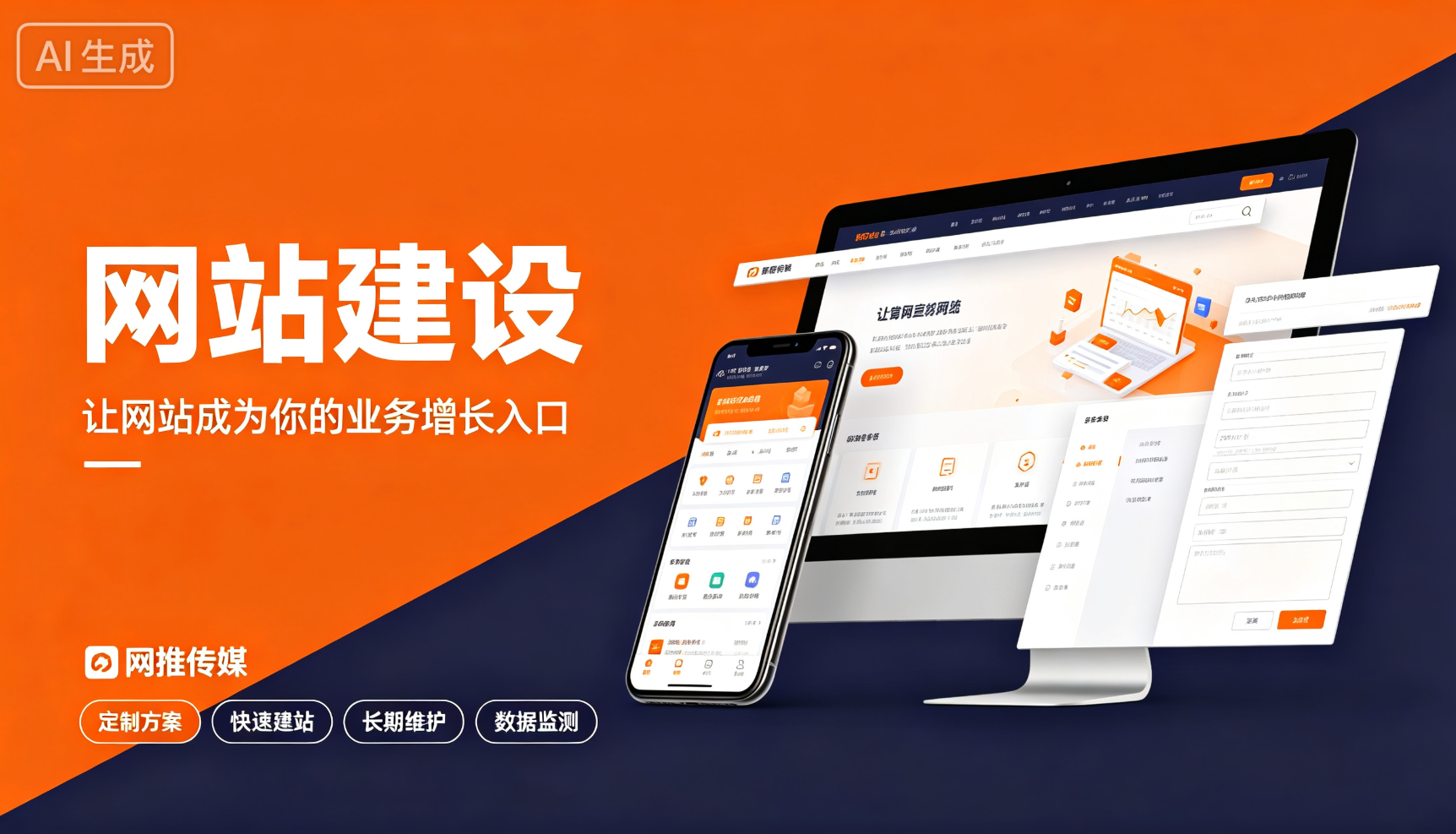 企业网站建设与开发服务